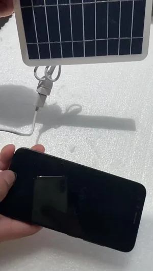 2W 5V Outdoor Solar Panel Phone Charger Multipurpose USB Port Camping Hiking Battery Charger