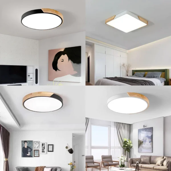 Ceiling light Nordic Modern LED Living room bedroom ceiling light dining room lamp Toilet ceiling light