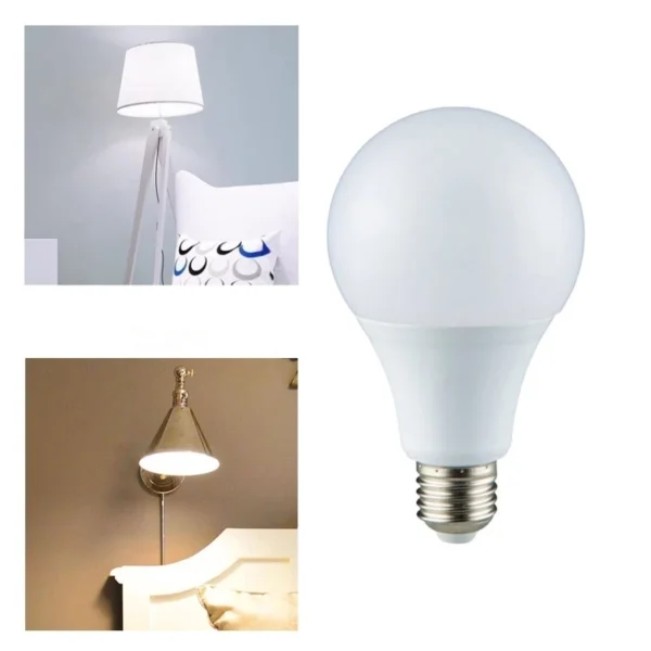 E27 interface 5W 7W 9W 12W white warm Tri color energy saving LED bulb spherical bulb