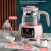 Thermostatic Milk Warmer Glass Kettle Hot Water and Milk Heating Intelligent Insulated Milk Maker