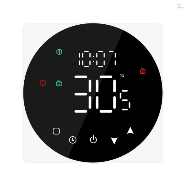 sg-11134275-7rfi9-m9quoe8fg91c31.webp LCD Display Smart Temperature Controller 16A Touch Screen Thermostat Weekly Programmable for Electric Heating Save Energy