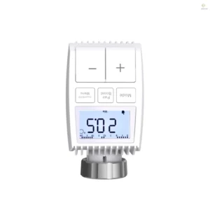 ZigBee Radiator Thermostat Heating Temperature Controller  ZigBee 3 0 TRV Temperature Control Gauge Thermostatic Radiator Valve Intelligent Mobilephone APP Control Voice